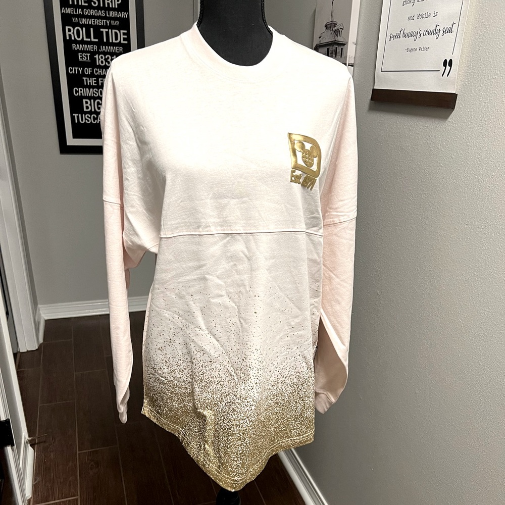 Walt Disney World Golden Logo Spirit Jersey for Adults